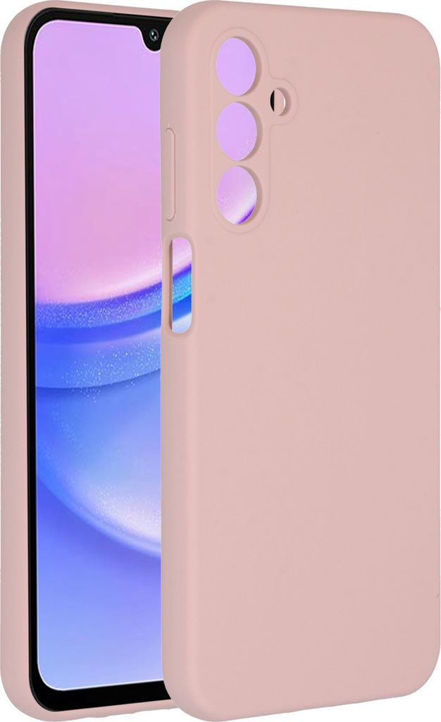 Accezz Liquid Silikoncase Samsung Galaxy A15 (5G/4G) - Rosa