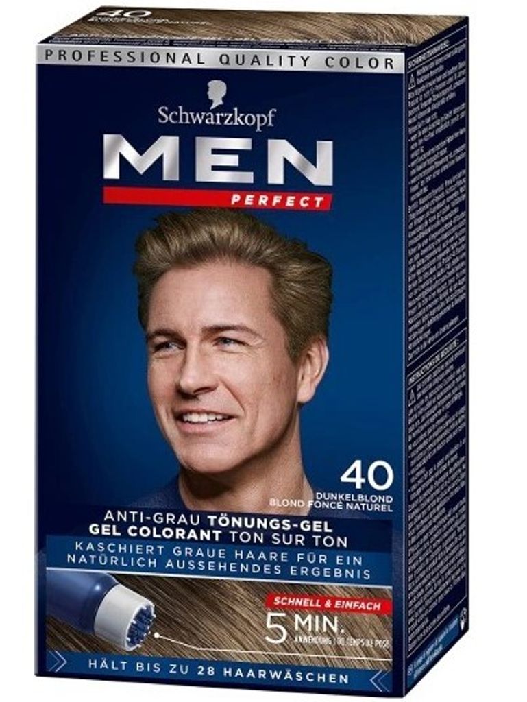 Men Perfect Anti-Grau Tönungs-Gel Stufe 2, 40 Natur Produktbild 