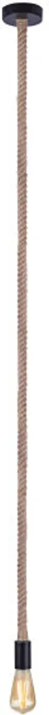 Lampadario in Corda ULLEU 1 Luce | Arredo Casa Vintage 160cm