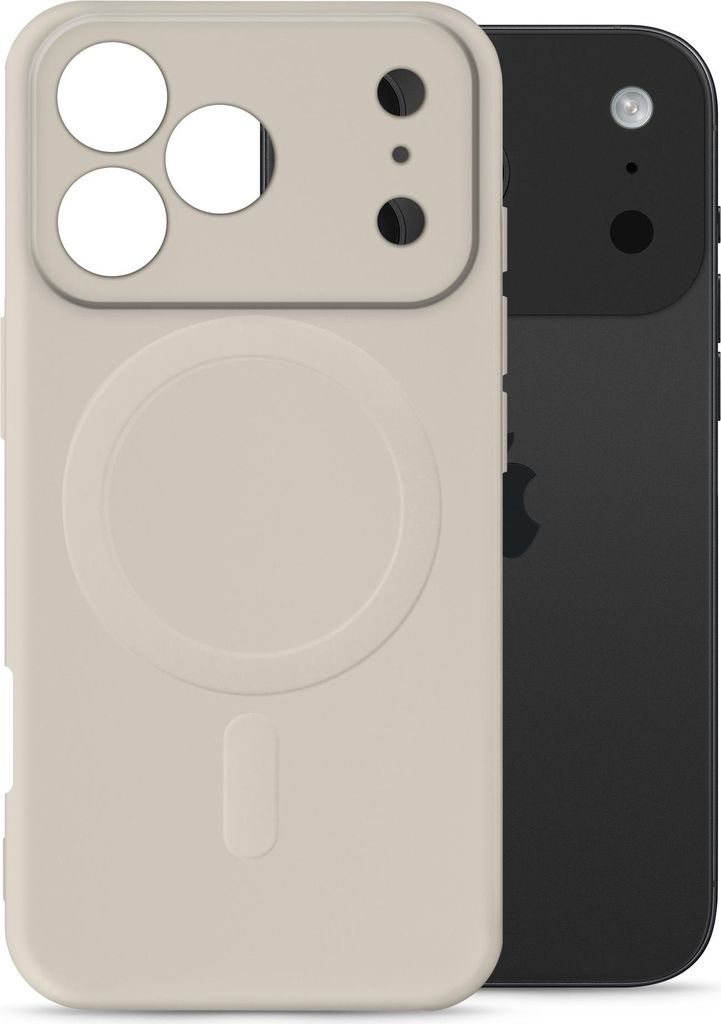 My Style Protective Flex iPhone 17 Pro Max MagSafe Hülle Flexibles TPU Backcover - Antique White