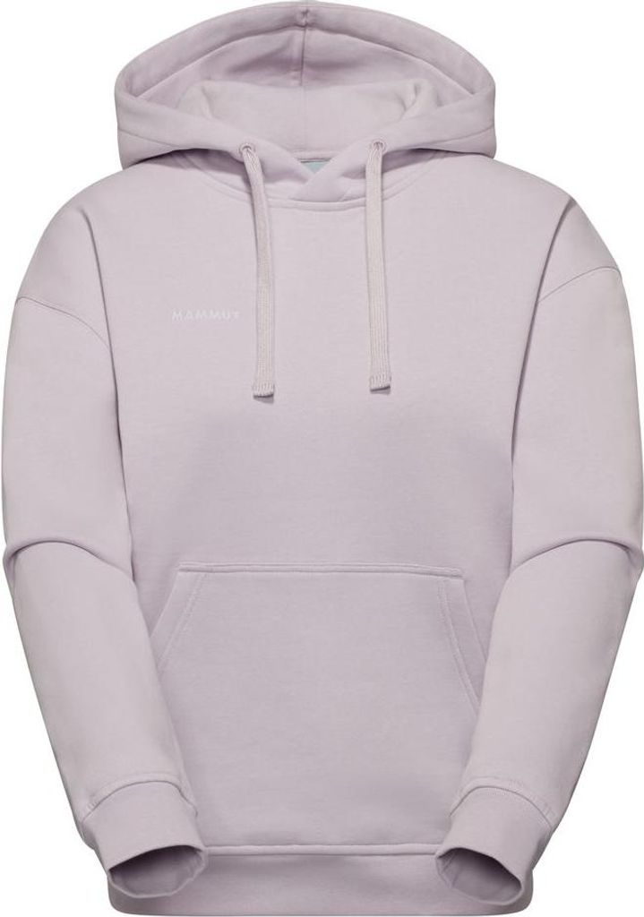 Mammut Base ML Hoody Women Mini Logo - Damen Hoodie aus 100% Baumwolle, Farbe:alpine calamint, Größe:XL