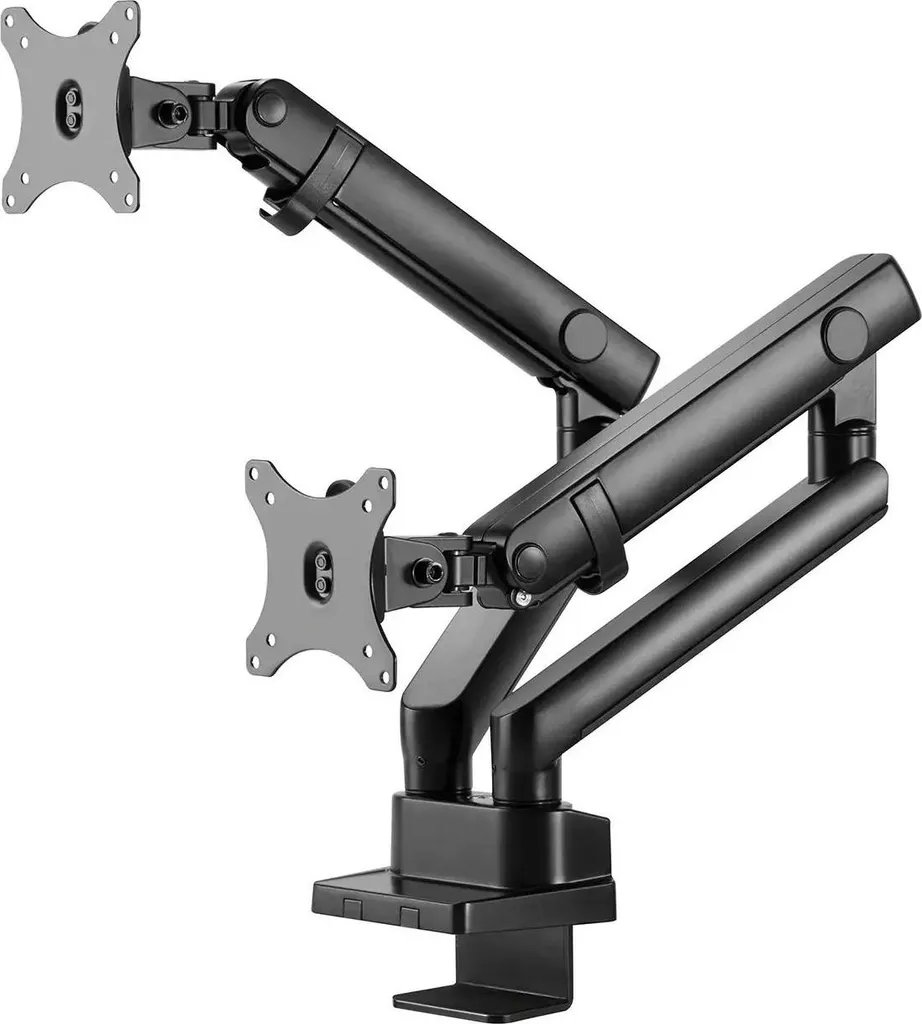Support de bureau Full Motion pour 2 écrans PC 13-32 pouces - Ergonomie - 2