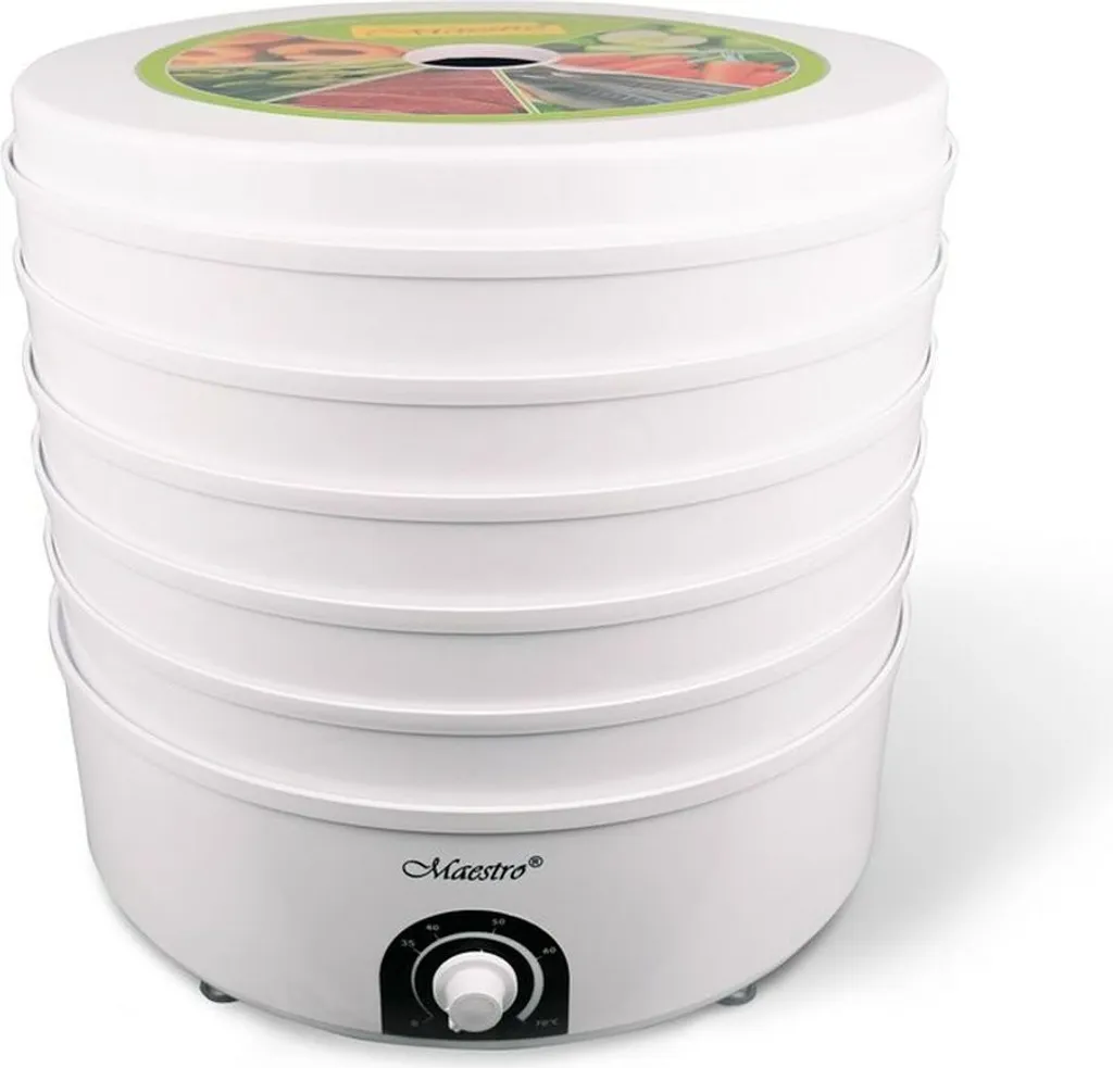 Mellerware Maestro MR 766: Essiccatore di Design per Snack Sani 520W