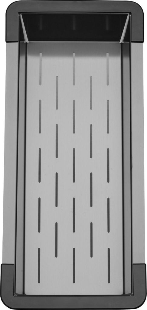 REGINOX R39175 Restebecken NEW YORK Gun Metal II / Edelstahl PVD-Beschichtung / Abtropfschale