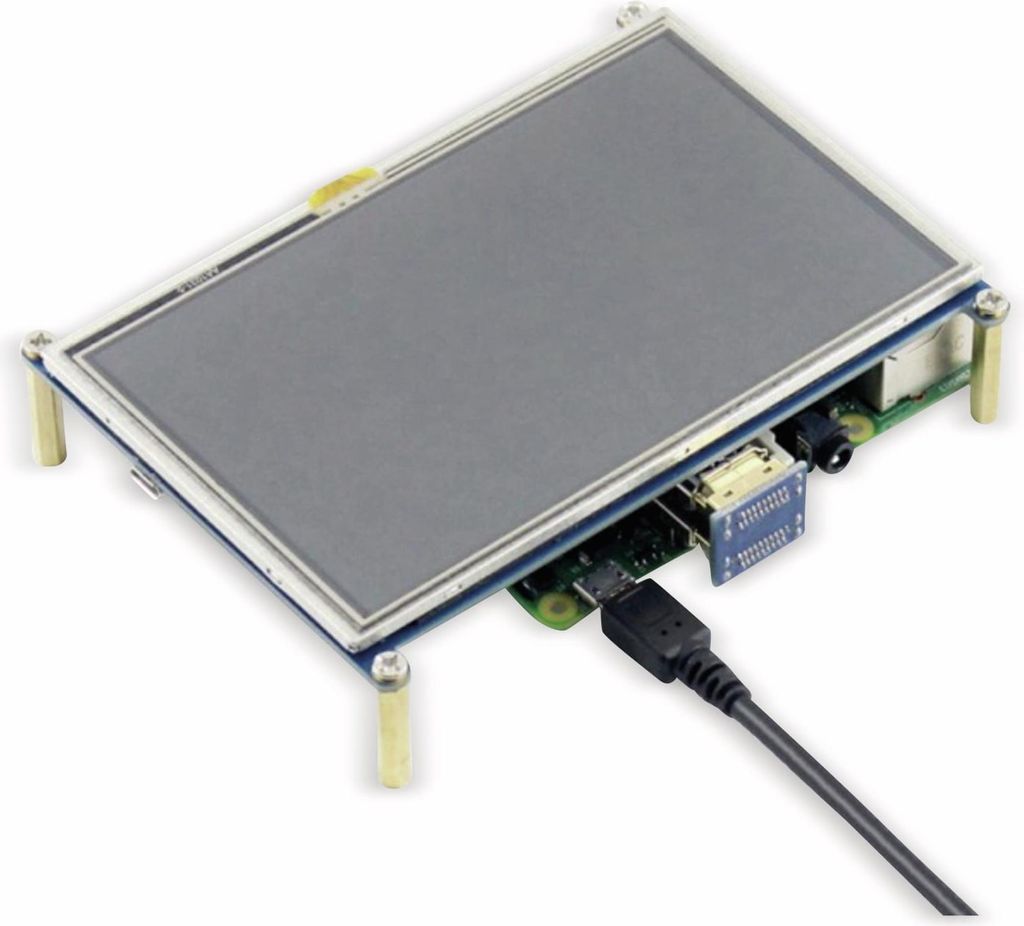 Raspberry Pi z 5-calowym ekranem dotykowym Zdjęcie produktu 