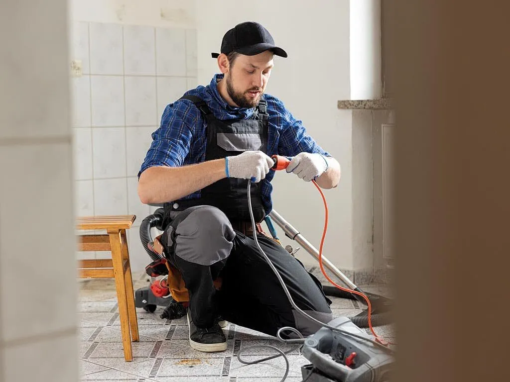 Câble d'extension 20m Orange 3G1.5 Schuko - Rallonge électrique robuste
