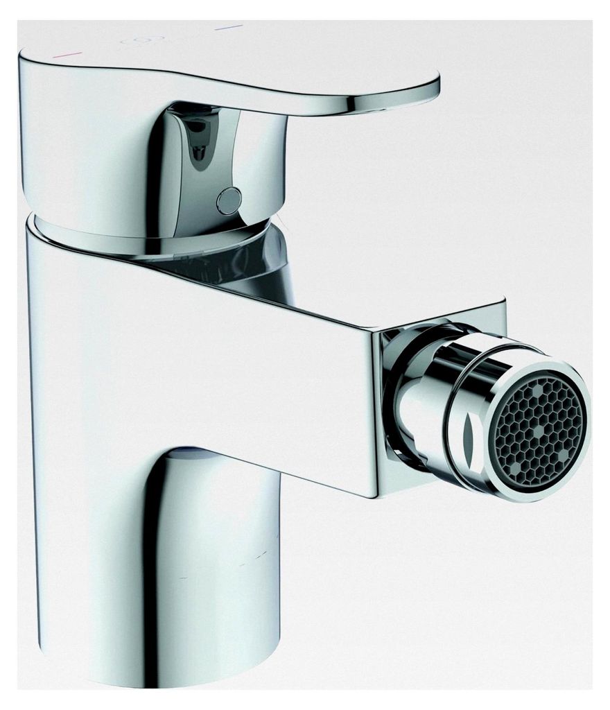 Bidet-Mischer ohne Steuerstange und Ablaufgarnitur, verchromt