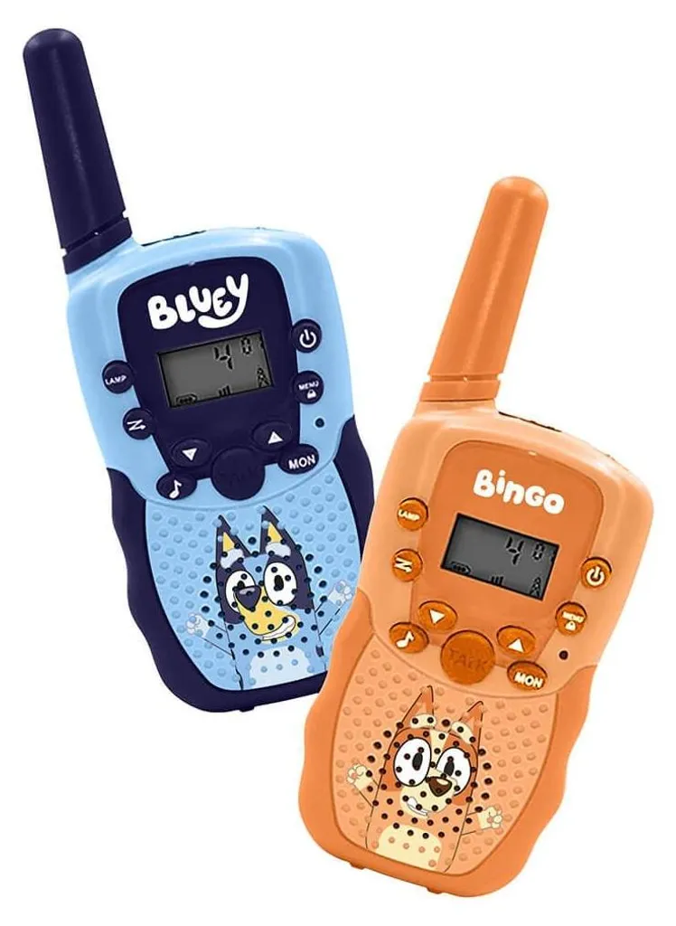 Talkie-walkie Bluey avec portée 300m pour des aventures en plein air à deux