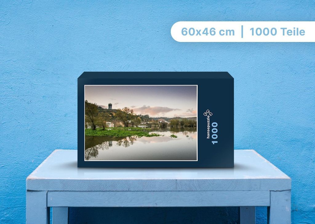 hansepuzzle 96682 - See Puzzle, 1000 Teile, Natur, 60,0 x 46,0cm mit hochwertiger Aufbewahrung, Kartonbox und wiederverschließbarem Beutel