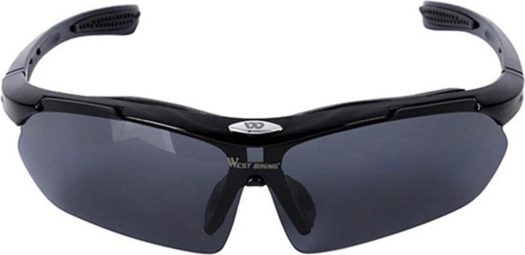 Sportbrille mit UV400 Schutz Fahrradbrille für Herren & Damen, Polarisierte Gläser, Outdoor & Freizeit