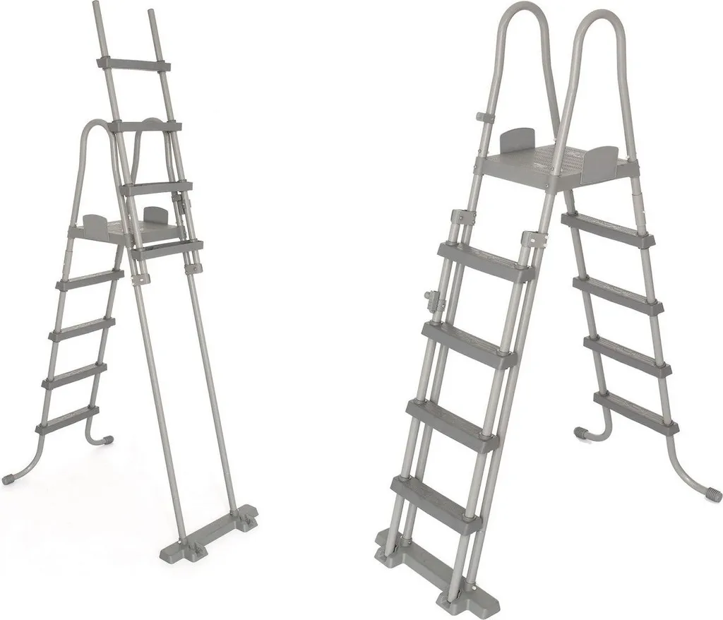 Échelle de piscine 132 cm Bestway 58332 marches amovibles sécurité