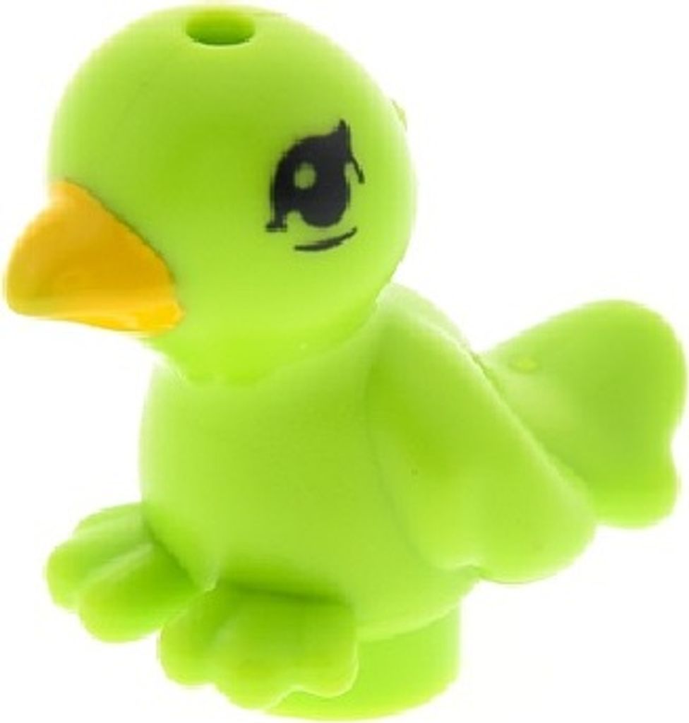 1x Lego Tier Vogel Friends lime hell grün 41024 41095 Produktbild 