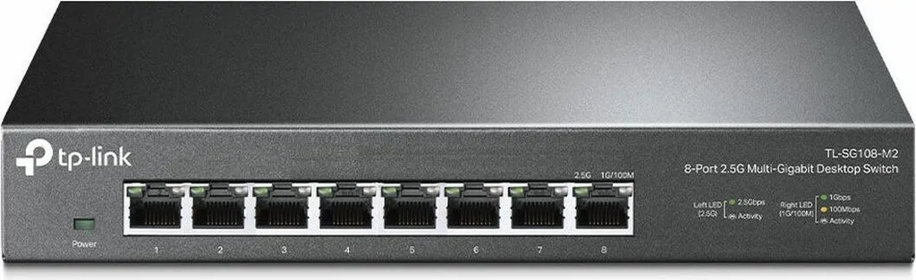 Specifiche Switch 2.5G TP-Link TL-SG108-M2 | 8 Porte Ultra-Fast