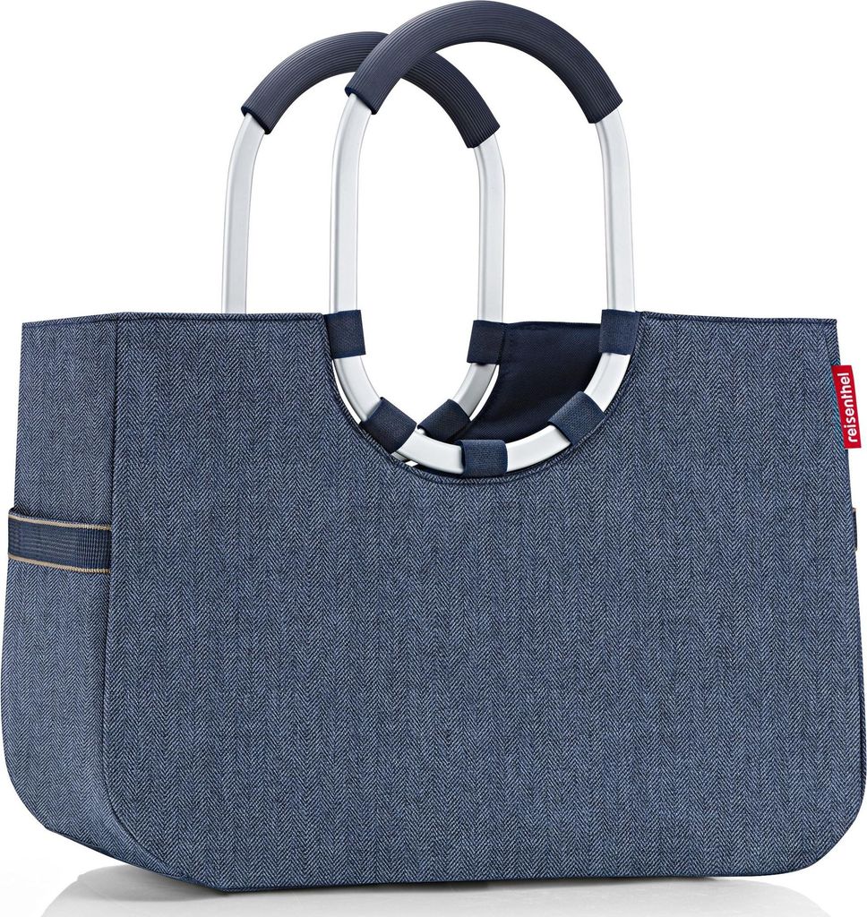 reisenthel loopshopper L, Einkaufstasche, Herringbone Dark Produktbild 