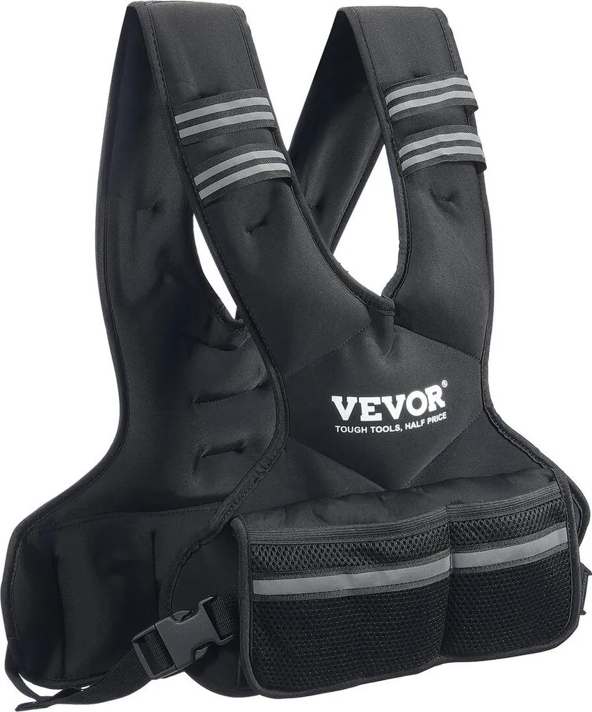 Gilet lesté stable sans ballottement 5 à 9 kg pour sport intensif pro