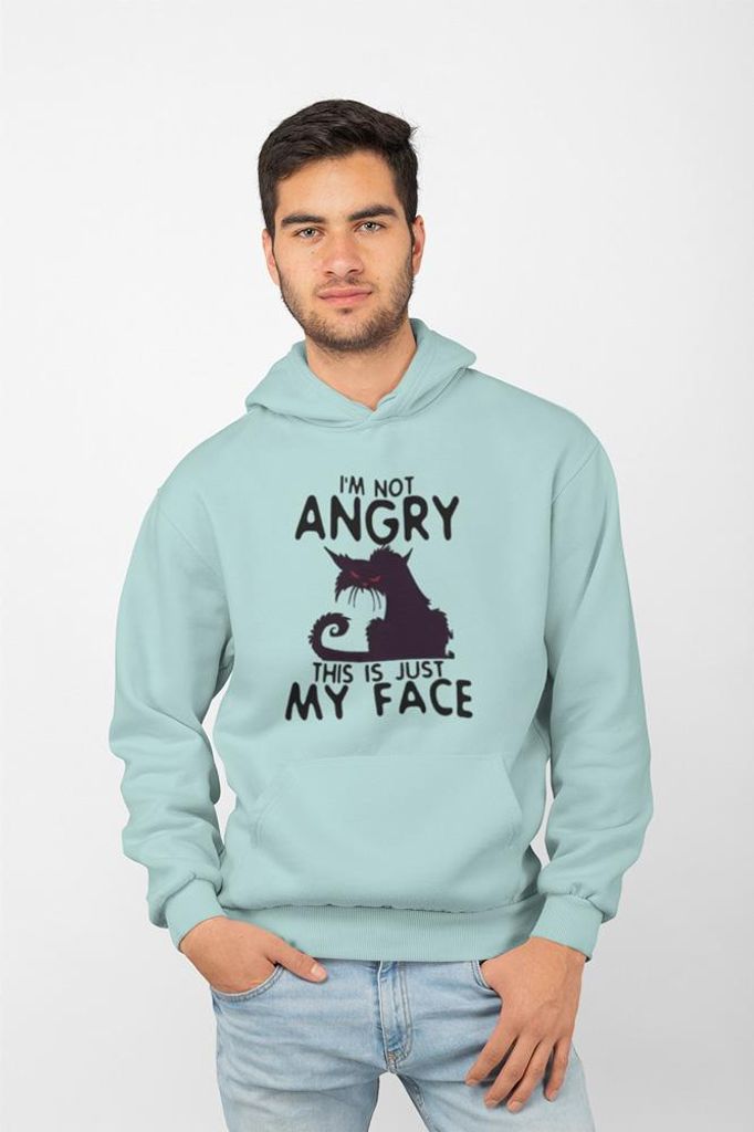 D&B Uni Hoodie EB00022 Not Angry MintGrün-Größe 2XL