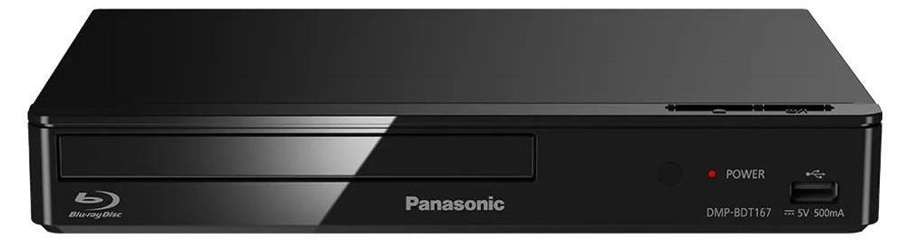 Panasonic DMP-BDT167AG, Full HD, compatible con PAL y NTSC, Imagen del producto 
