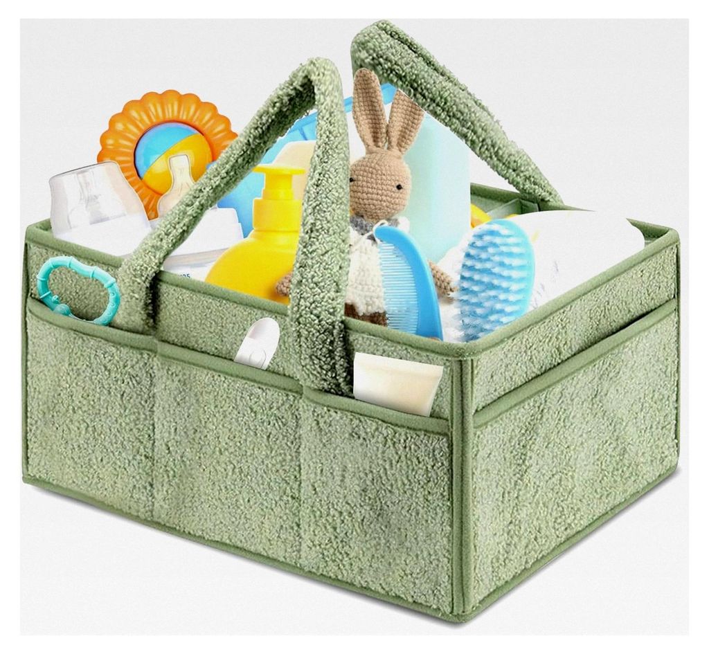 Wickel Organizer für Wickelutensilien, Wickeltasche Organizer, Wickeltisch Organizer, Wickelkorb, Windel Organizer, Wickelorganizer für Zuhause, ...