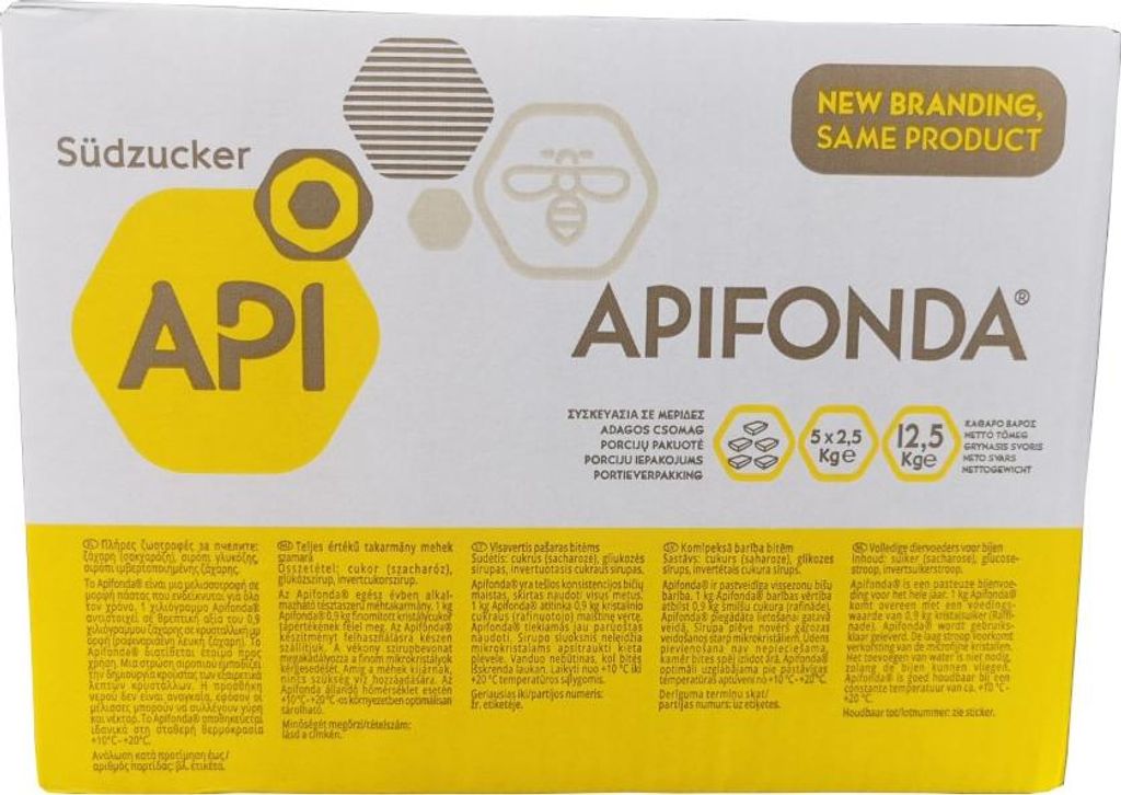 APIFONDA 12,5kg Portionsbeutel Bienenfutter Tierfutter Produktbild 
