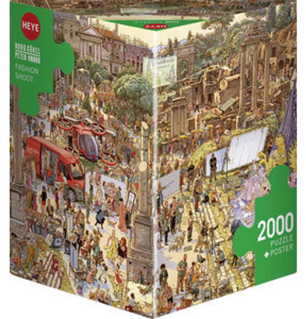 Fashion Shoot Puzzle 2000 Teile Produktbild 