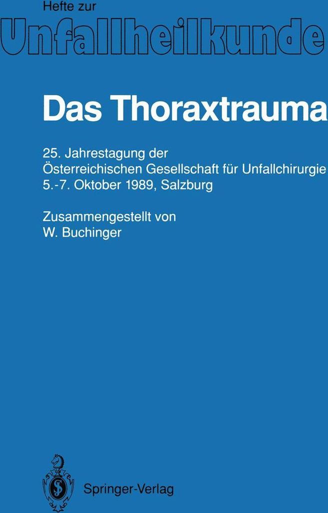Das Thoraxtrauma