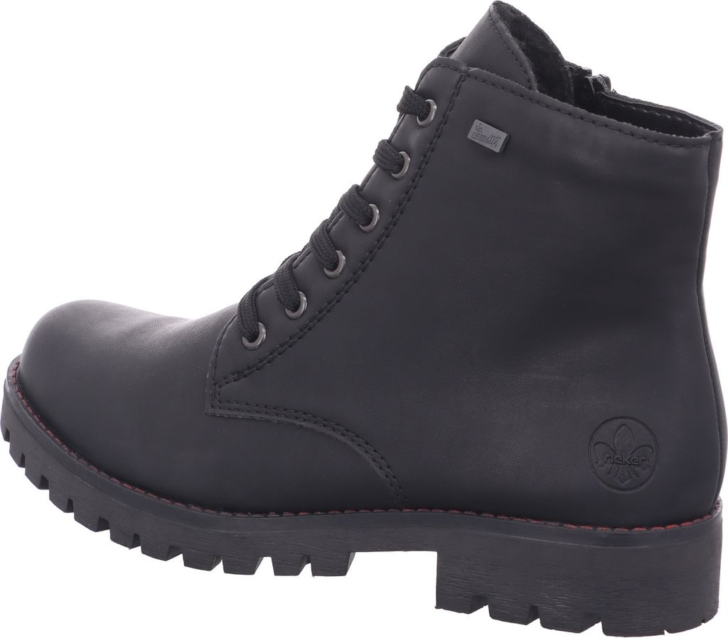 Rieker Schnürstiefel - Tiefschwarz Kunstleder Größe: 39 Produktbild 16