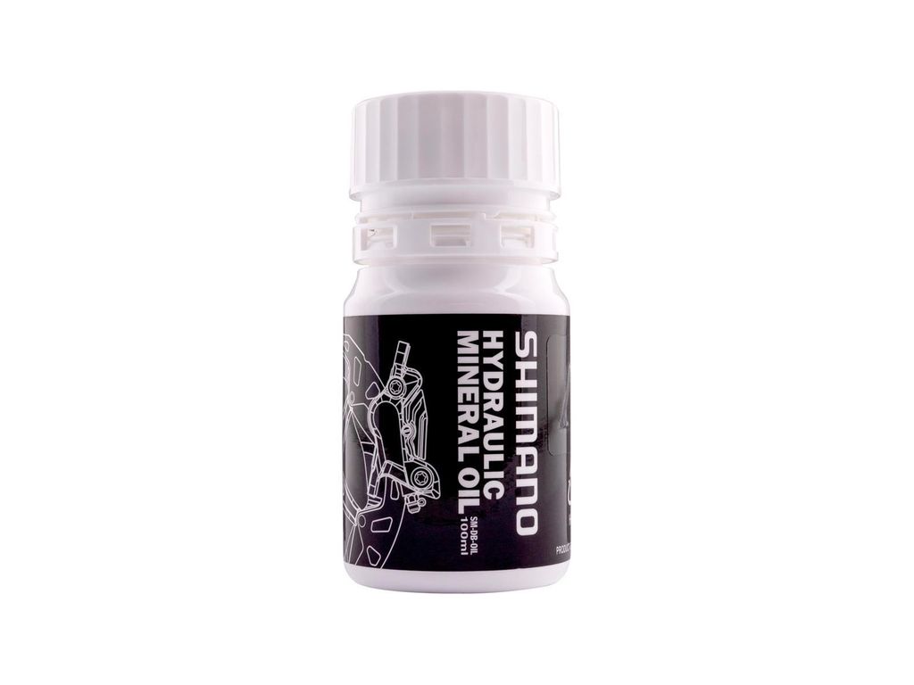 SHIMANO Bremsflüssigkeit, Flasche Mineraloel mit Produktbild 
