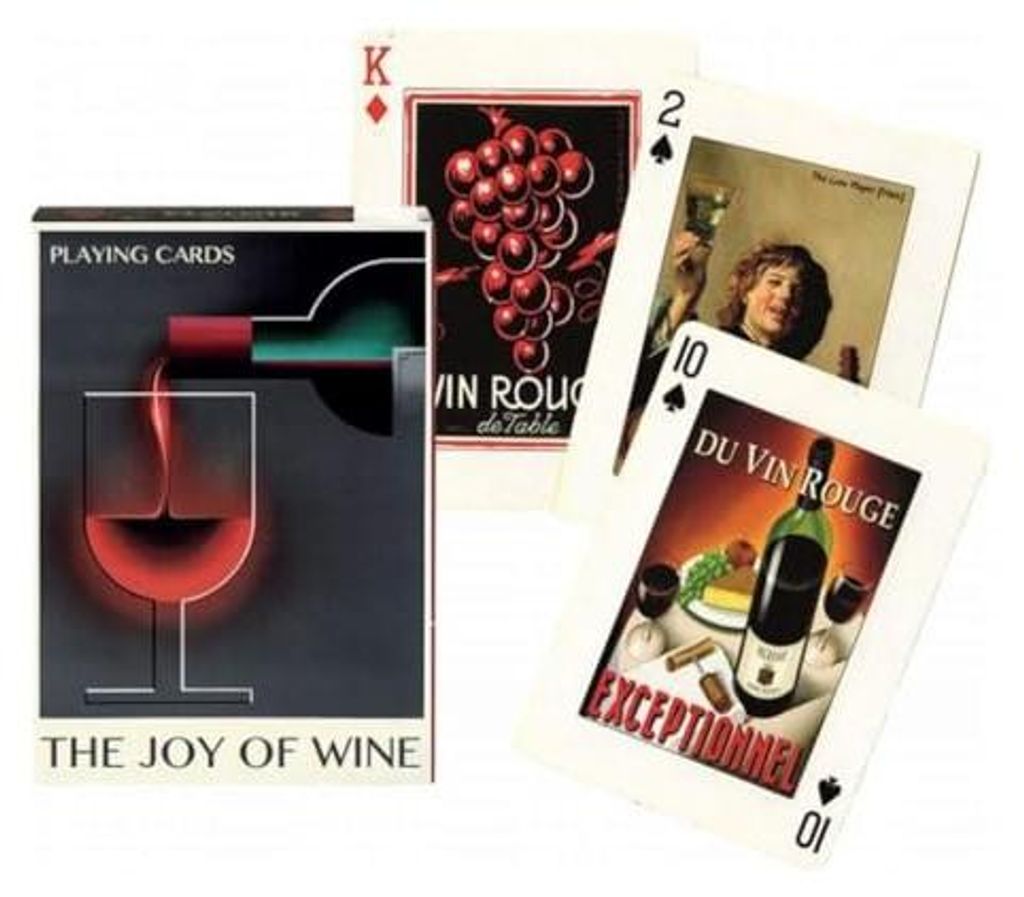 Piatnik Joy of Wine Playing Cards - Jeu simple Image du produit 