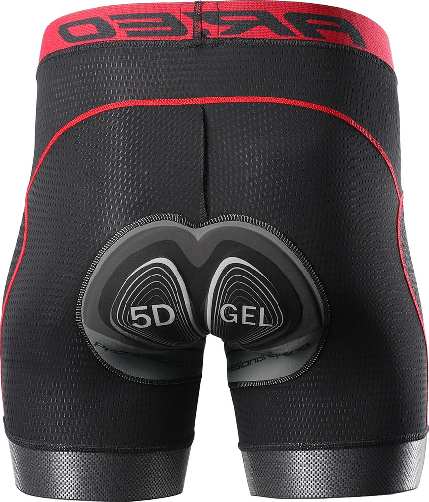 Lixada Radlerhose Herren mit Sitzpolster 5D Gepolsterte Produktbild 14