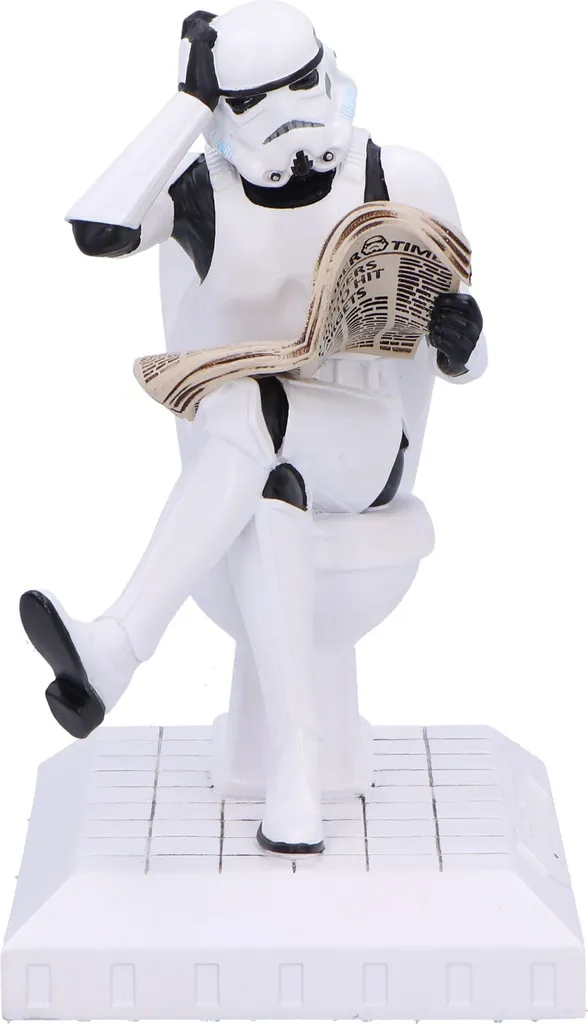 Figurine Stormtrooper Pooper Trooper 10 cm - Cadeau Geek pour Bureau