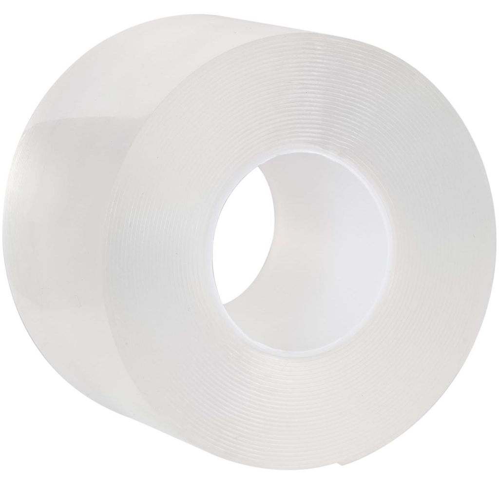 Doppelseitiges Nano-Klebeband Transparent (5m x 50mm): Produktbild 