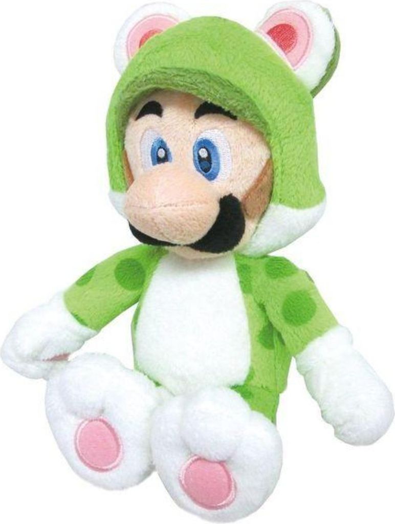 Nintendo Plüschfigur Luigi Katze (25cm) Produktbild 