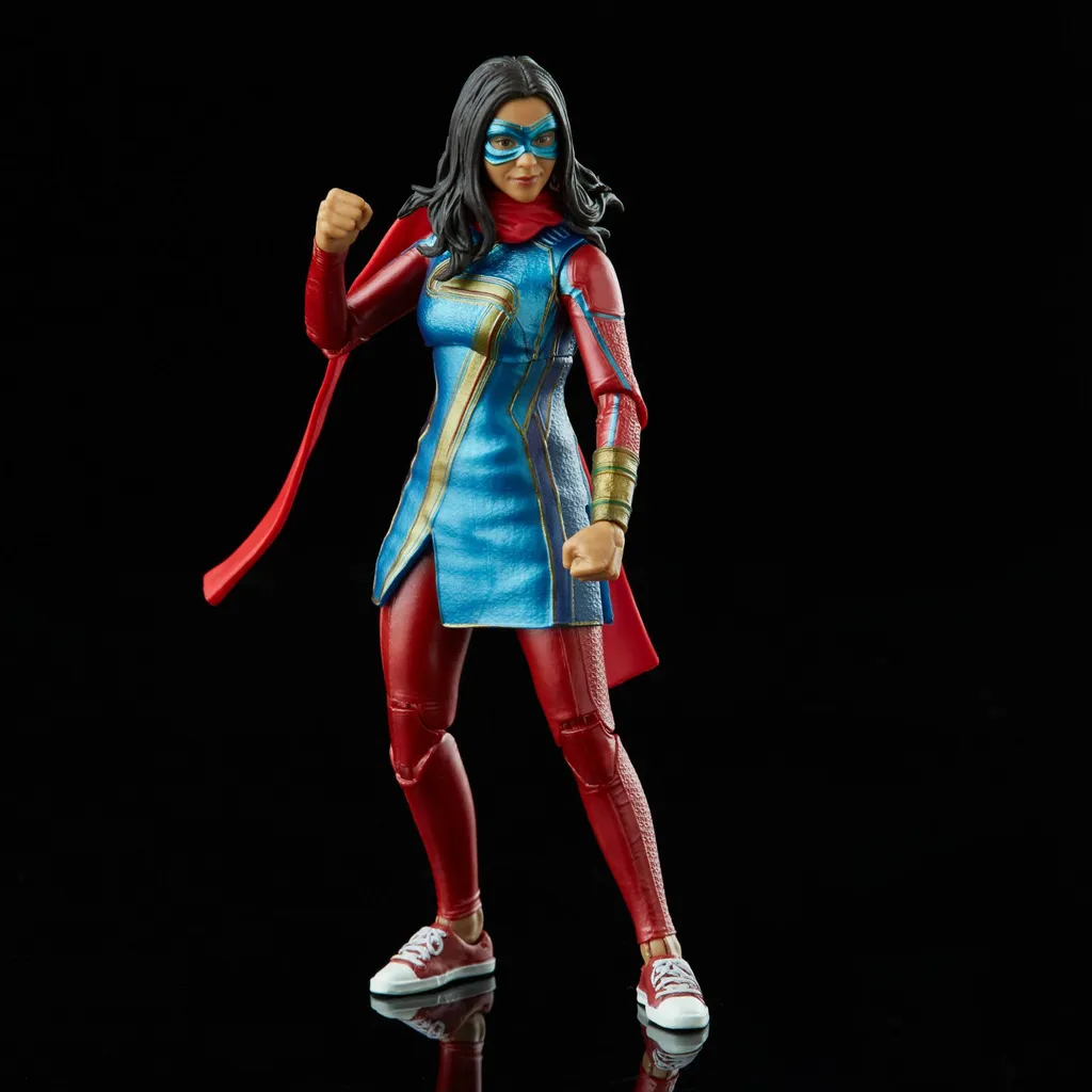 Figurines Marvel Legends Hawkeye et Ms Marvel Hasbro - Pack Duo 16cm