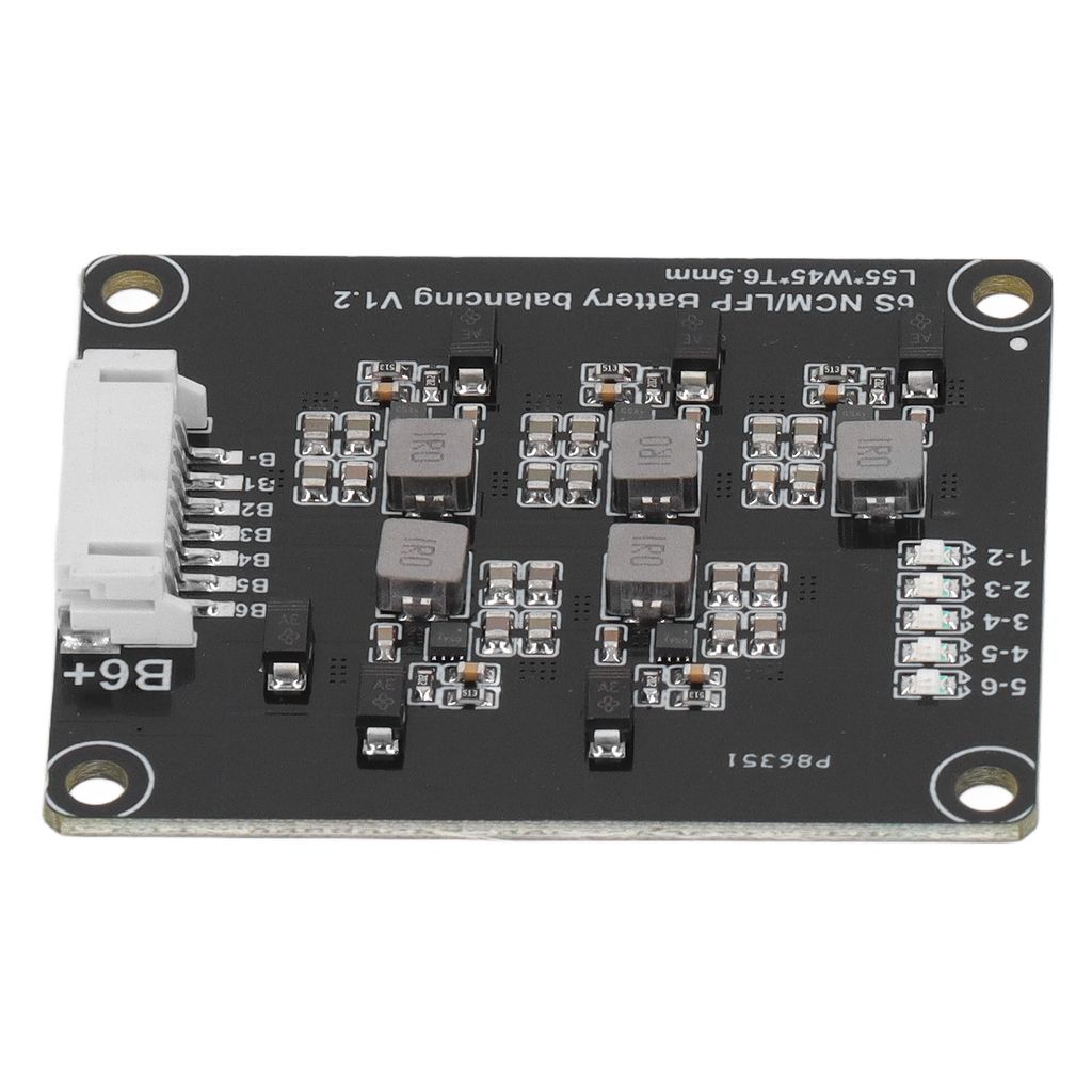 6S Batterie-Balance Board Induktive Low Power Consumption Active Equalizer mit Kabel Licht Indikator 1.2A 2.0V?4.5V