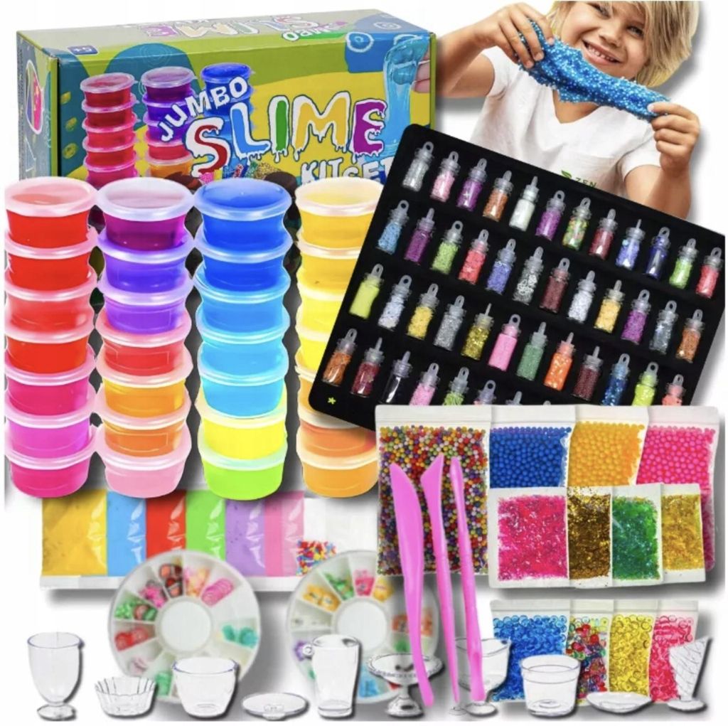 Slime-Herstellungsset XXL 121in1 Slime Verschiedene Farben Produktbild 