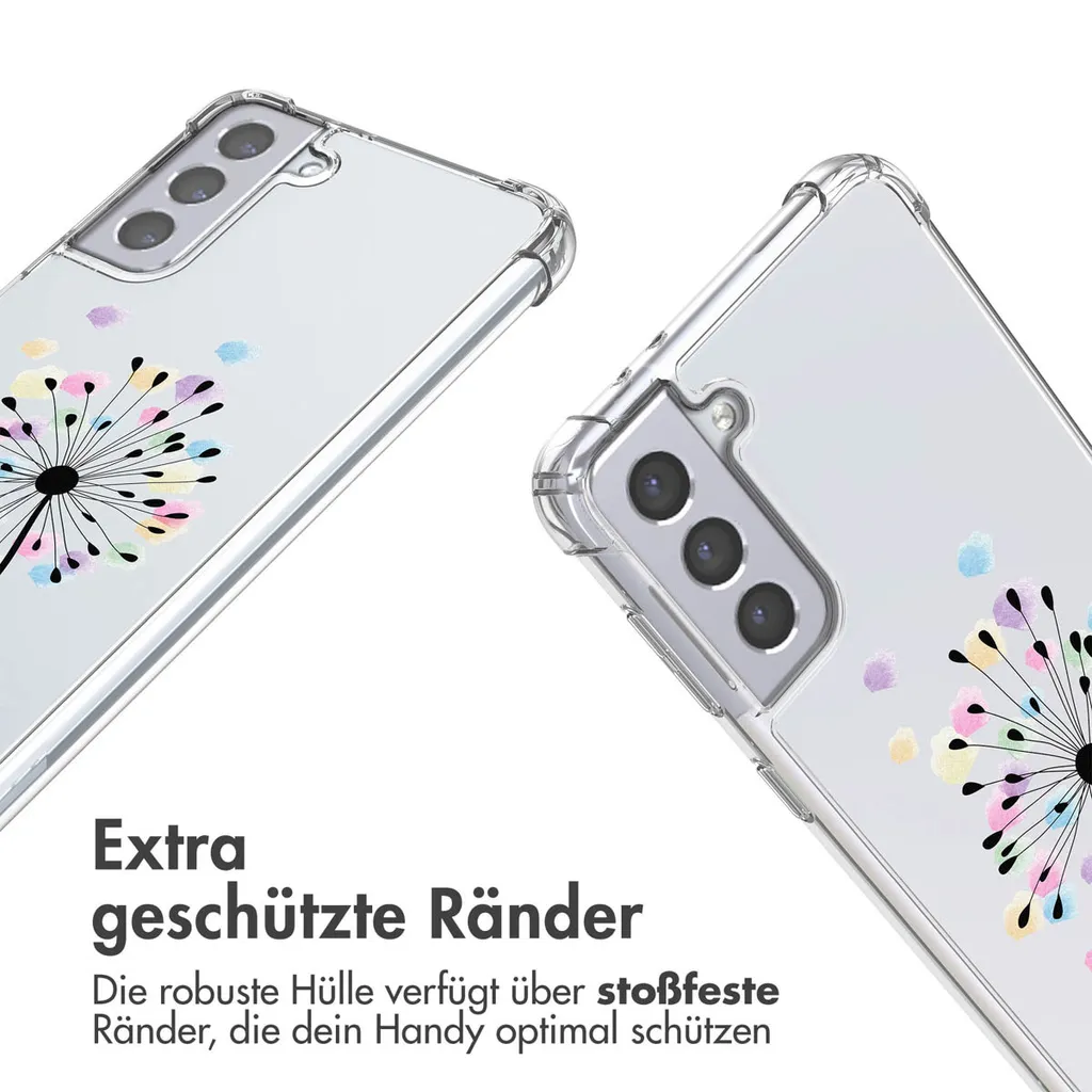 Cover Samsung S21 imoshion Sandstone Dandelion - Tracolla di Design - 4