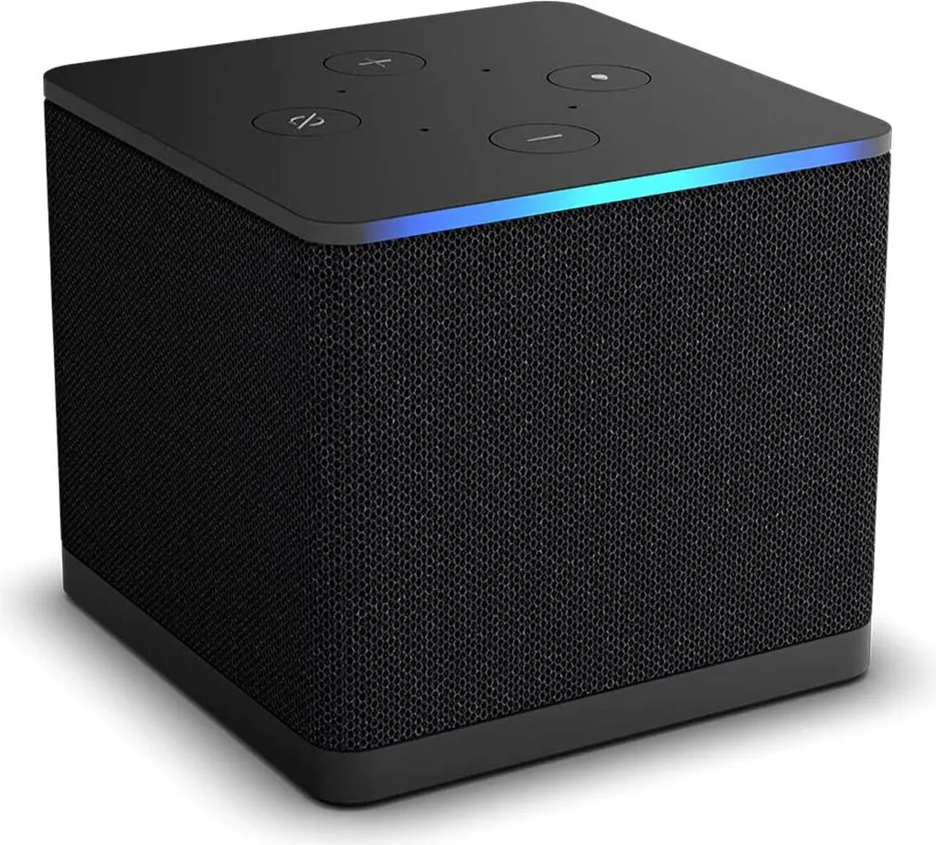 Box TV 4K Amazon Fire TV Cube 3ème Génération avec Alexa Intégrée Noir