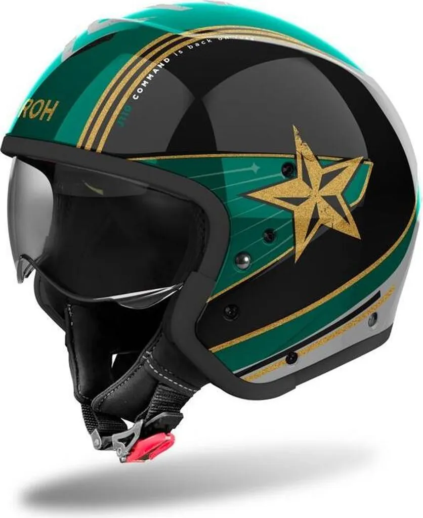Casque de moto modulable transformable Airoh J 110 Command taille S - 5