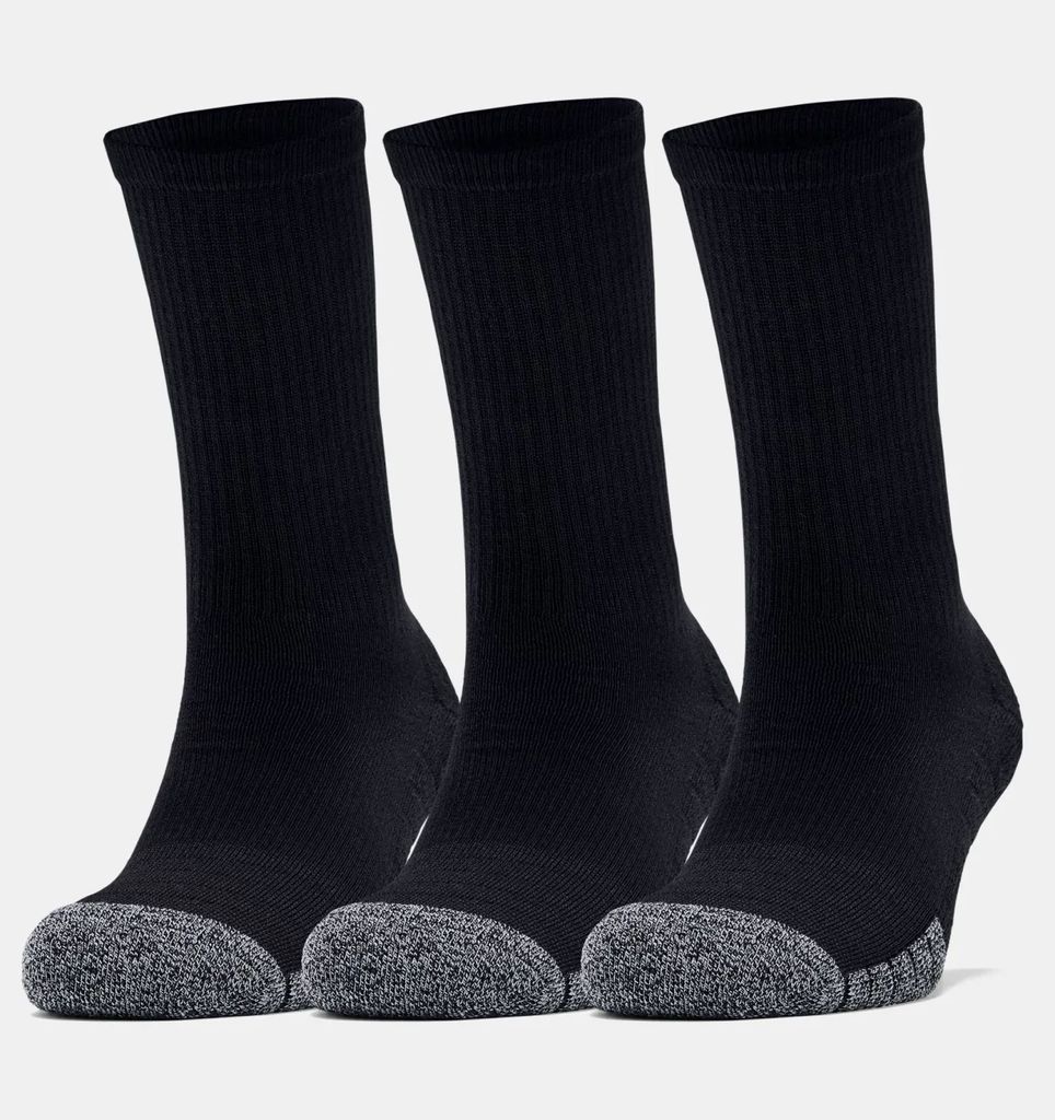Under Armour Adult HeatGear Crew 3-Pack Black/Steel XL Obrázok produktu 