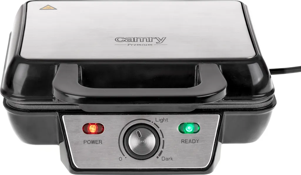 Gaufrier 1000W Camry CR 3046 Noir : Cuisson Rapide et Nettoyage Facile