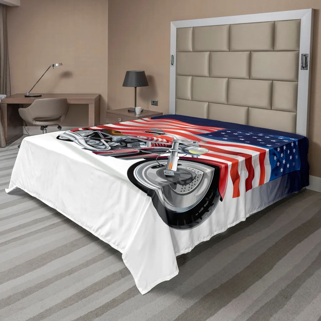 Lenzuolo Decorativo Moto ABAKUHAUS 275x260 Multicolore Premium