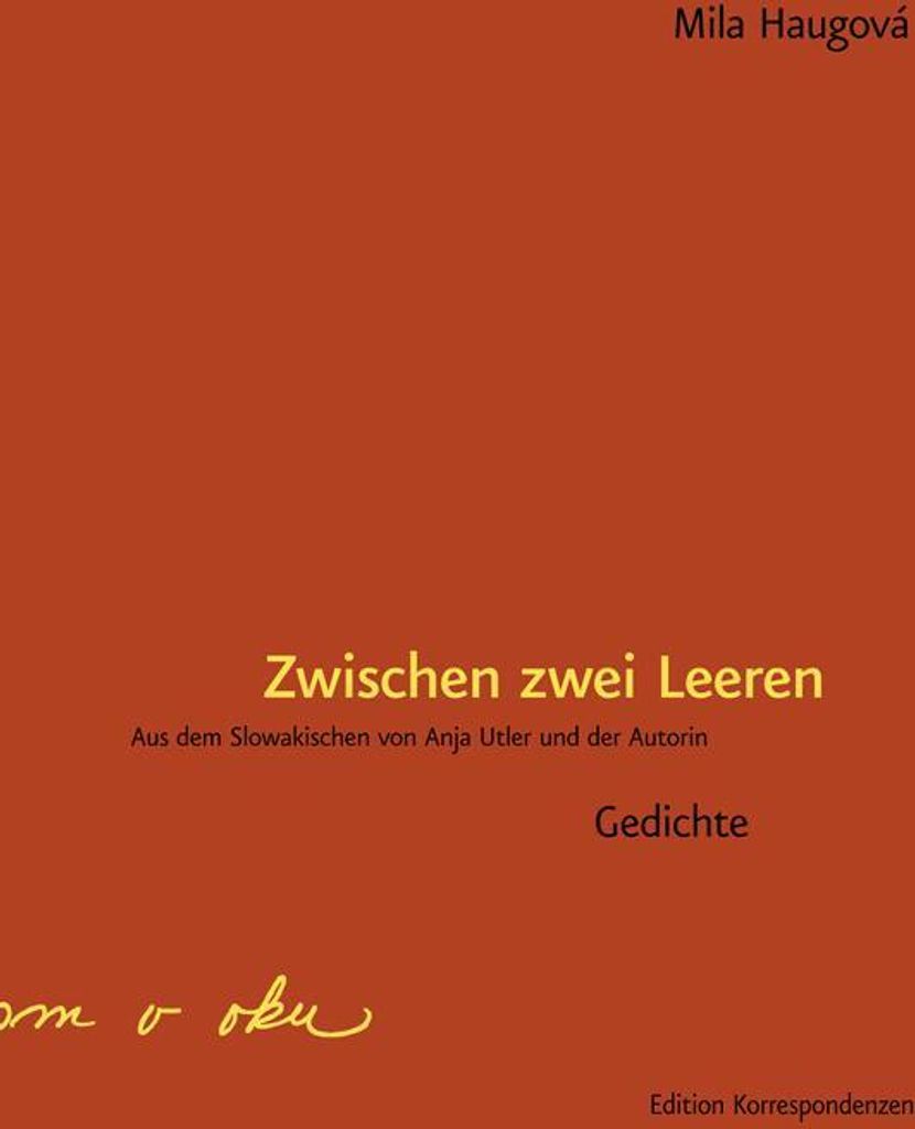 Zwischen zwei Leeren