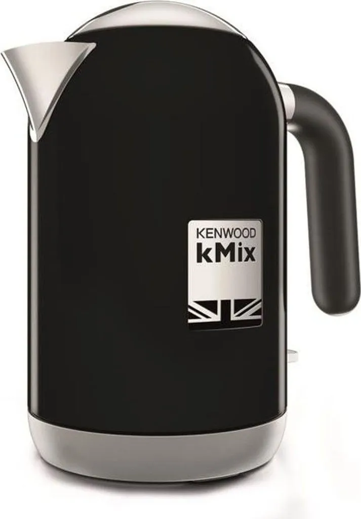 Bouilloire électrique noire Kenwood kMix 1L pour petite cuisine moderne