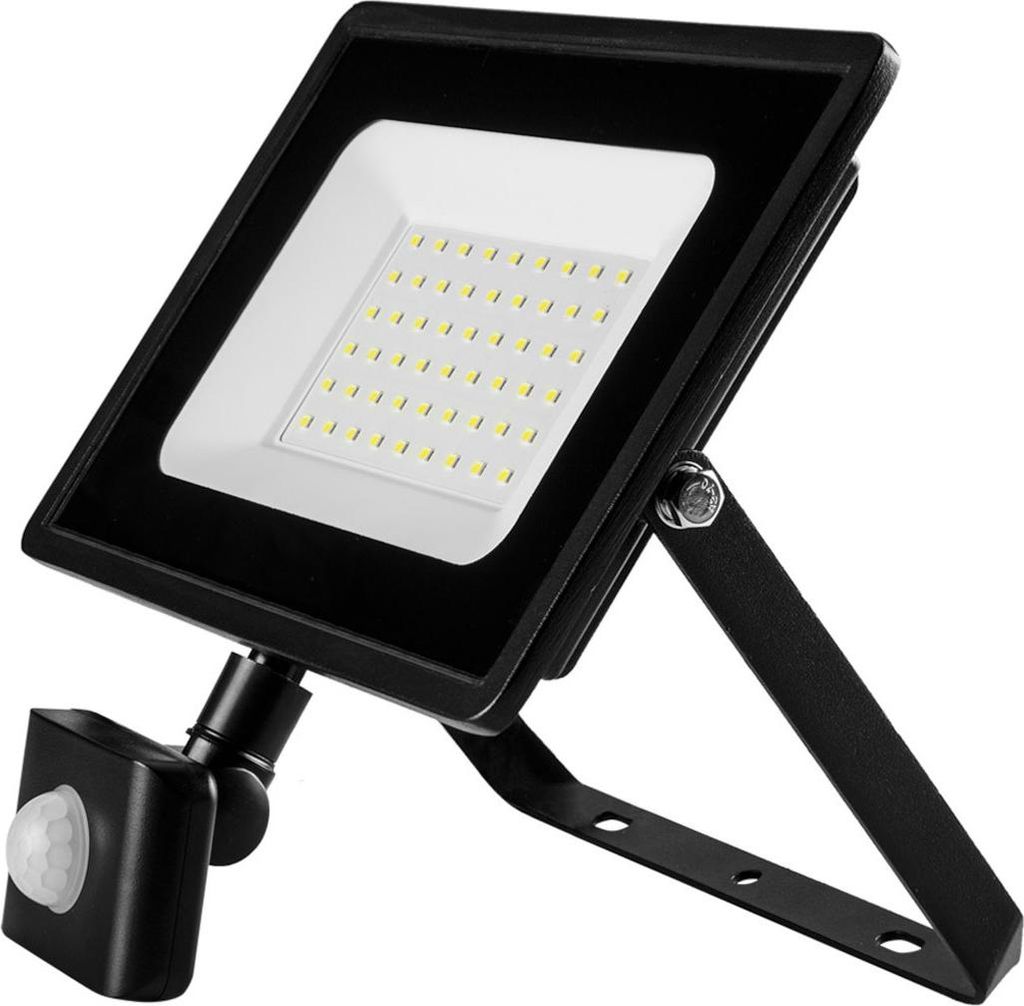 Reflektor LED SMD z czujnikiem ruchu 50W