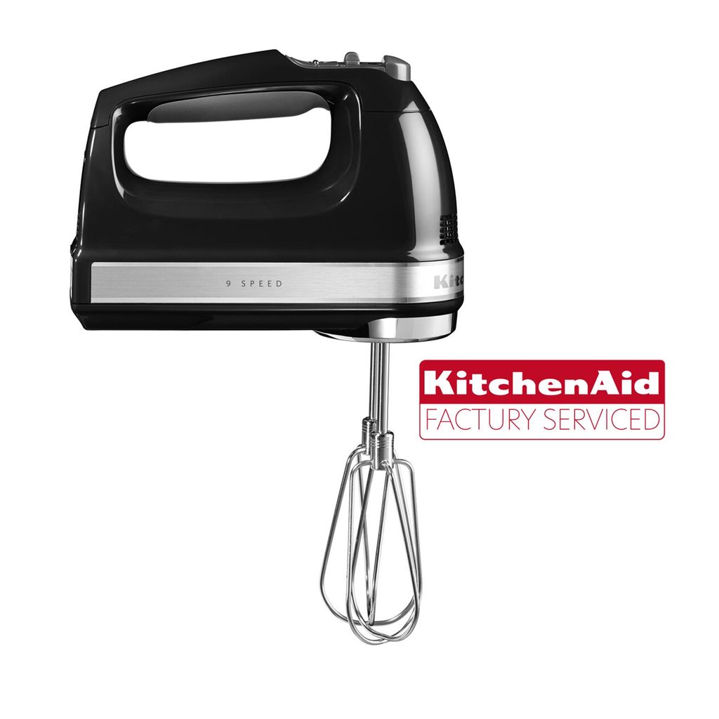 KitchenAid 5KHM9212EOB Handrührer Soft-Start 9Stufen Onyx Black Factury Serviced