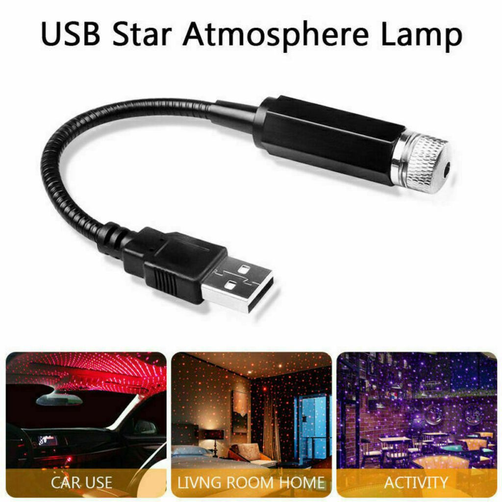 USB Auto Atmosphäre Light Star Nachtlicht