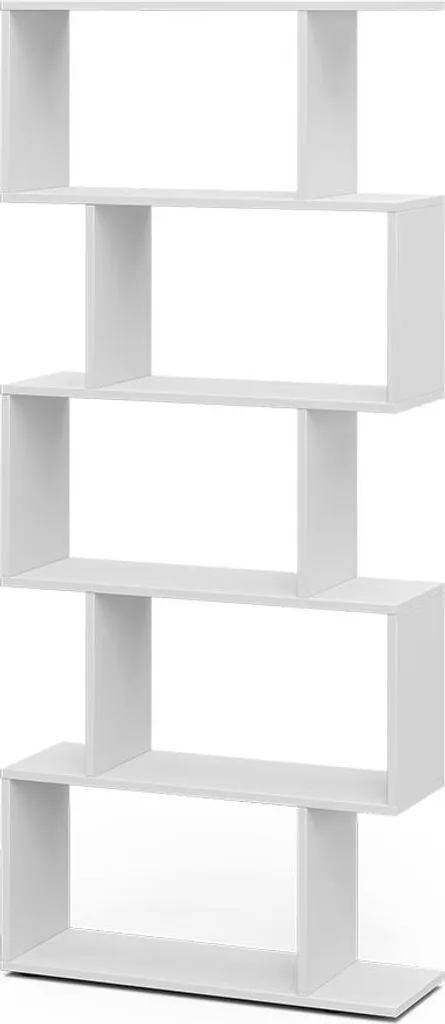 Meuble de rangement 5 compartiments Vicco Levio Blanc haute qualité 164cm