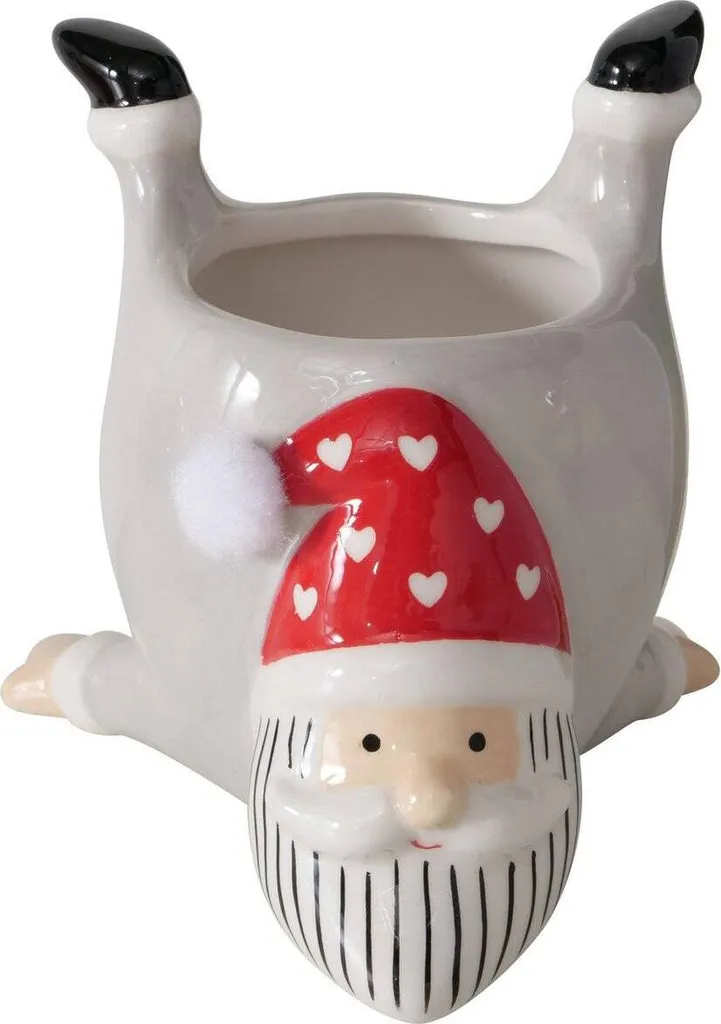 Petit pot de fleurs TIMMY en céramique 10,5 cm pour plante d'intérieur
