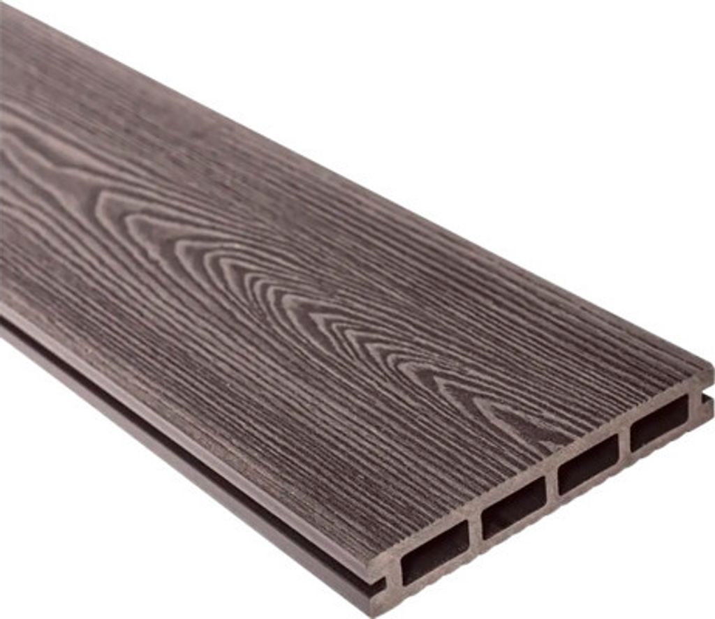 Terasové prkno WPC 23 x 146 x 4000 mm ořech Obrázek produktu 