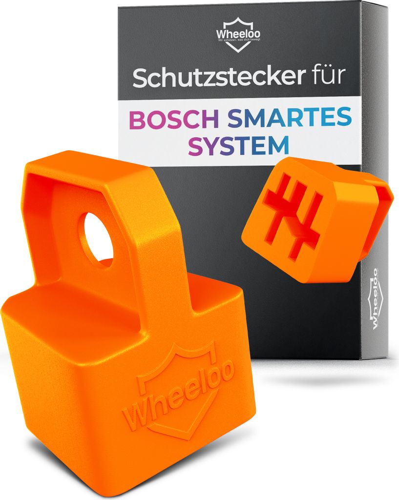 WHEELOO Ebike Akku Abdeckung für Bosch Powertube Smartes System I 2er Set Kontaktschutz Pin für Powerpack + Power Tube E Bike Akkus I E-Bike Schutz